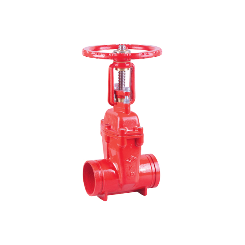 BS GROOVE RESILIENT OS&Y GATE VALVE