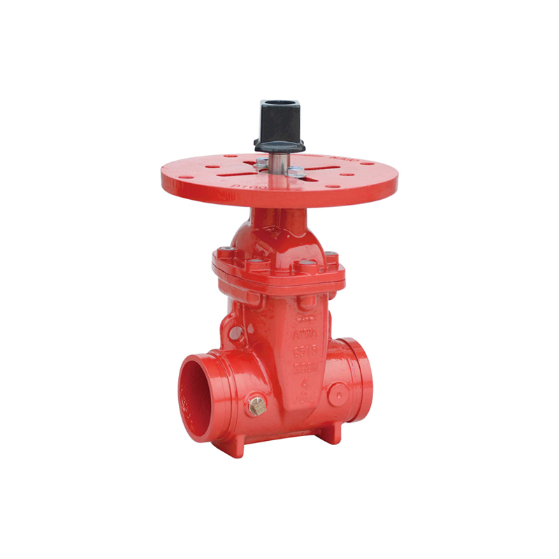 AWWA GROOVED RESILIENT NRS GATE VALVE